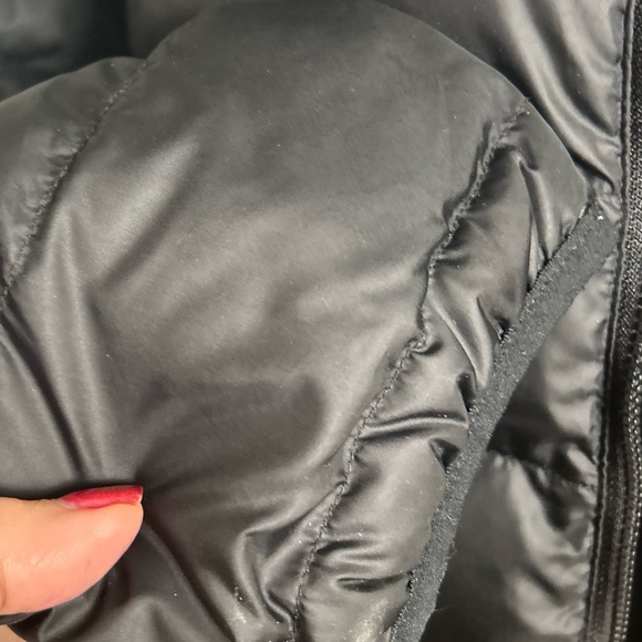 Adidas Women's Black Puffer Jacket with White Details Size 1X - Picture 6 of 12